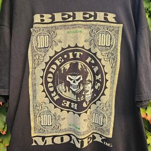 TNA Beer Money Inc. Wrestling T-Shirt – 2007 – Size 3XL  Roode‎ and Storm